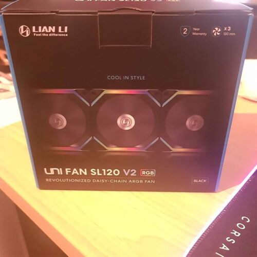 Lian Li UNI Fan SL120 V2 (Triple Fan Pack)